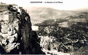 CONSTANTINE - ROCHER ET PLAINE